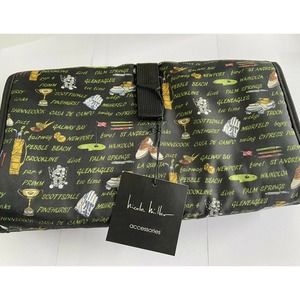 nicole miller travel cosmetic bolsas
